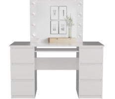 Drohmo Marina fésülködő asztal, fehér
