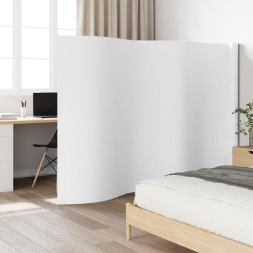 Fehér bambusz térelválasztó 165 x 600 cm
