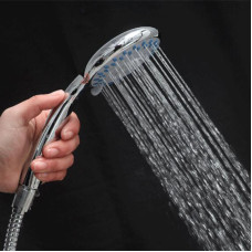 Többfunkciós állítható zuhanyfej szett 120 cm rugalmas gégecsővel