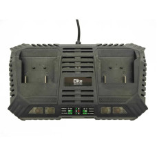 Elite Electronics® dupla akkumulátor töltő, gyorstöltő