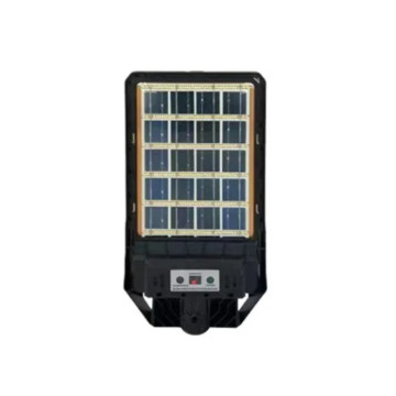 Kétoldalú szolár paneles, napelemes, mozgásérzékelős, kültéri, LED lámpa szett, 200W, 31 cm-es tartókonzollal