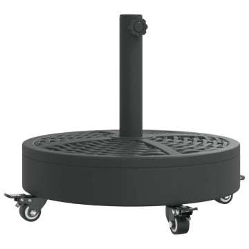 Görgős kerek napernyőtalp rúdhoz Ø38 / 48 mm 27 kg - utánvéttel vagy ingyenes szállítással