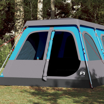 10 személyes kék kupola alakú felugró családi sátor - utánvéttel vagy ingyenes szállítással