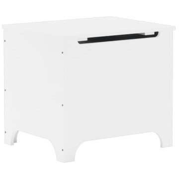 RANA fehér tömör fenyőfa tárolóláda fedéllel 60 x 49 x 54 cm - utánvéttel vagy ingyenes szállítással