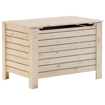 RANA tömör fenyőfa tárolóláda fedéllel 100 x 49 x 54 cm - utánvéttel vagy ingyenes szállítással