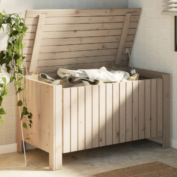 RANA tömör fenyőfa tárolóláda fedéllel 100 x 49 x 54 cm - utánvéttel vagy ingyenes szállítással