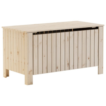 RANA tömör fenyőfa tárolóláda fedéllel 100 x 49 x 54 cm - utánvéttel vagy ingyenes szállítással