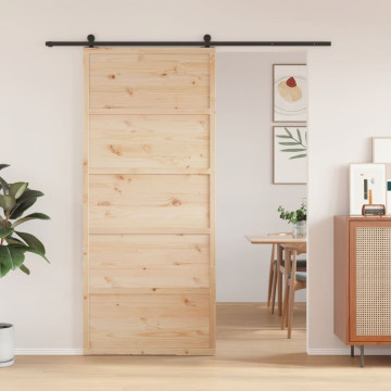 Tömör fenyőfa istálló stílusú ajtó 90x208 cm - utánvéttel vagy ingyenes szállítással