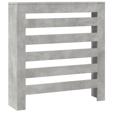 Betonszürke szerelt fa radiátorburkolat 78 x 20 x 82 cm - utánvéttel vagy ingyenes szállítással