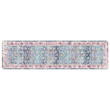 Többszínű mosható csúszásgátló szőnyeg 80 x 300 cm - utánvéttel vagy ingyenes szállítással