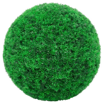 2 db zöld mesterséges boxwood gömbök LED fényekkel 27 cm - utánvéttel vagy ingyenes szállítással