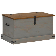Szürke tömör fenyőfa HALDEN tárolószekrény 91x48x47 cm - utánvéttel vagy ingyenes szállítással