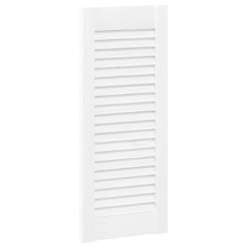Fehér lamellás szekrényajtó 61,5 x 29,5 cm - utánvéttel vagy ingyenes szállítással