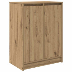 Kézműves tölgy szerelt fa cipősszekrény 57x34x76 cm - utánvéttel vagy ingyenes szállítással