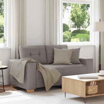Tópszínű szövet loveseat kanapé 120 cm - utánvéttel vagy ingyenes szállítással