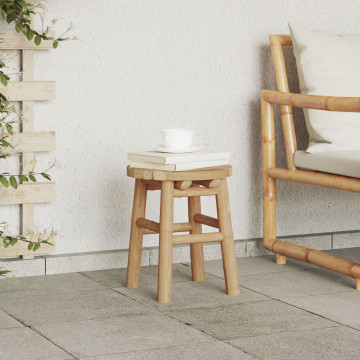 Alacsony Szék Kerek Ø30x36 cm Bambuszból - utánvéttel vagy ingyenes szállítással