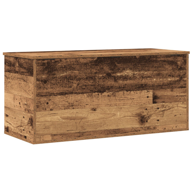 Tárolódoboz Fedéllel Régi Fa 100x42x46 cm Mérnökfa - utánvéttel vagy ingyenes szállítással