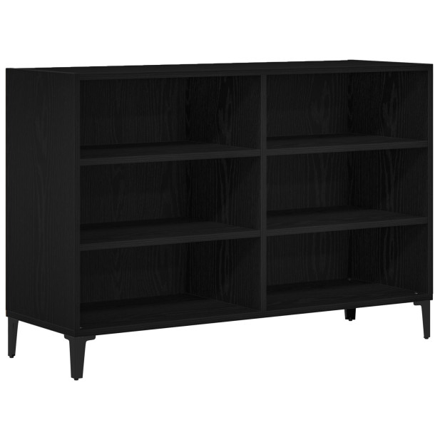 Fekete tölgy büfé 103,5x35x70 cm Műnyag - utánvéttel vagy ingyenes szállítással