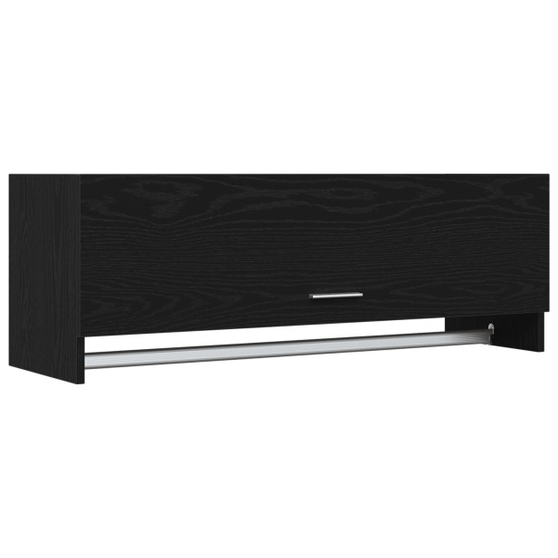 Szófa Fekete Tölgy 100x32,5x35 cm Mérnöki Fa - utánvéttel vagy ingyenes szállítással