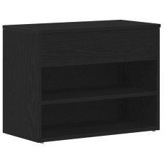 Ülőpad Fekete Tölgy 60x30x45 cm Műanyag - utánvéttel vagy ingyenes szállítással