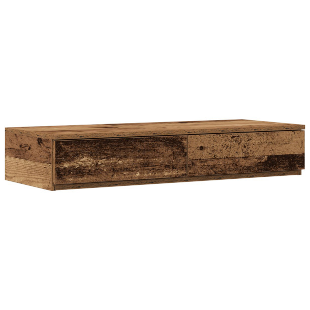 Ágy Fiókok Régi Fa 90x36,5x16,5 cm Műanyag - utánvéttel vagy ingyenes szállítással