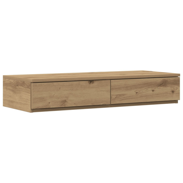 Ágy Fiókok Kézműves Tölgy 75x36,5x16,5 cm Műanyag - utánvéttel vagy ingyenes szállítással