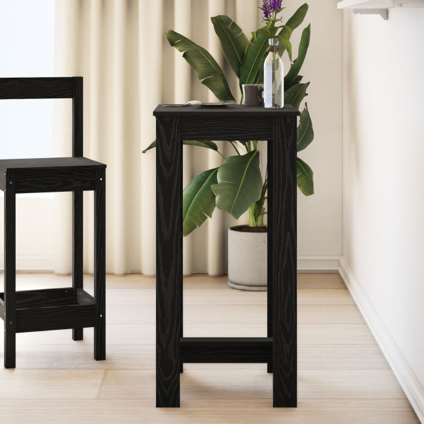 Bárasztal Fekete tölgy Mérnöki fa 51x50x103,5 cm - utánvéttel vagy ingyenes szállítással