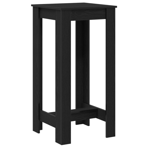 Bárasztal Fekete tölgy Mérnöki fa 51x50x103,5 cm - utánvéttel vagy ingyenes szállítással