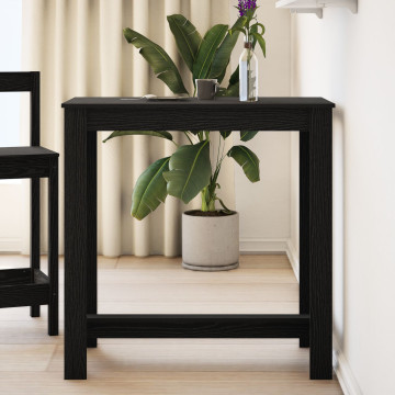Fekete Tölgy Bárasztal 102x50x103,5 cm Mérnöki Fa - utánvéttel vagy ingyenes szállítással