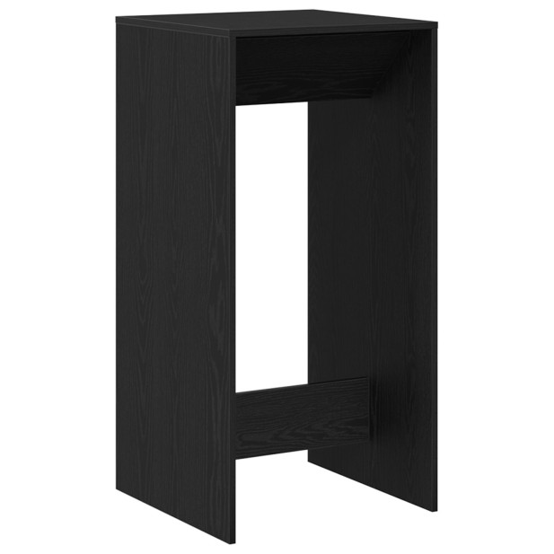 Bárasztal Fekete Tölgy 51x50x103,5 cm Műgyanta - utánvéttel vagy ingyenes szállítással