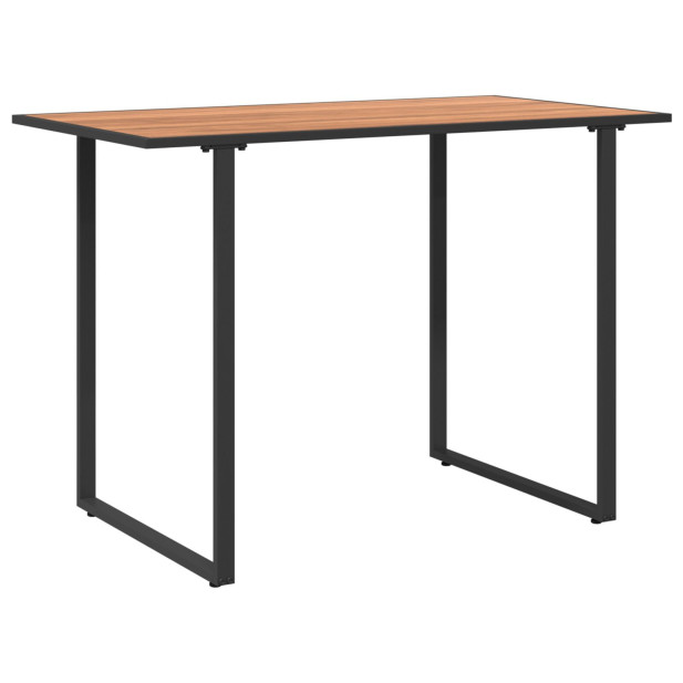 Kertasztal Barna 100x55x70 cm DPC és Acél - utánvéttel vagy ingyenes szállítással