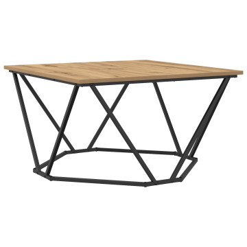 Dohányzóasztal Mesteri tölgy 80x80x45 cm Mérnöki fa - utánvéttel vagy ingyenes szállítással