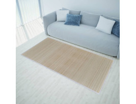2 db téglalap alakú természetes bambuszszőnyeg 120 x 180 cm - utánvéttel vagy ingyenes szállítással