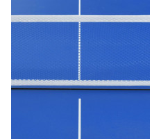 Kék pingpongasztal hálóval 152 x 76 x 66 cm - utánvéttel vagy ingyenes szállítással