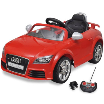 Audi TT RS Elektromos kisautó távirányítóval piros - utánvéttel vagy ingyenes szállítással