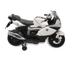 Elektromos BMW 283 gyerek motorkerékpár 6 V fehér - utánvéttel vagy ingyenes szállítással