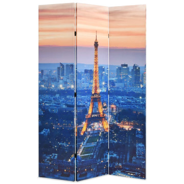 éjszakai Párizs mintás paraván 120 x 170 cm - utánvéttel vagy ingyenes szállítással