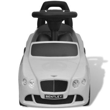 Bentley Tolható Gyerek Autó Fehér - utánvéttel vagy ingyenes szállítással