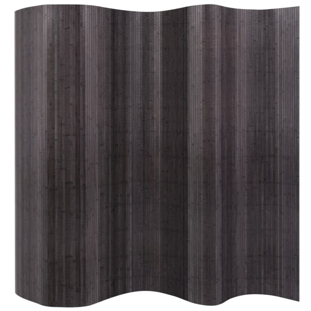 Szürke bambusz paraván 250 x 165 cm - utánvéttel vagy ingyenes szállítással