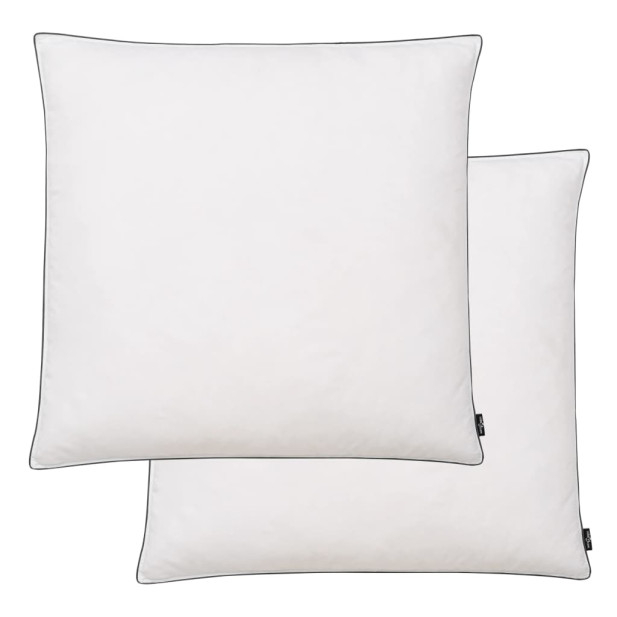 2 db fehér toll- és pehelypárna 80 x 80 cm - utánvéttel vagy ingyenes szállítással