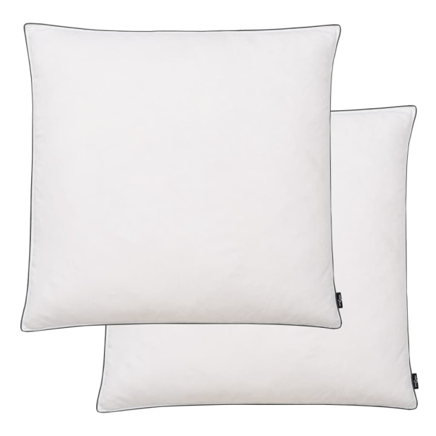 2 db fehér toll- és pehelypárna 80 x 80 cm - utánvéttel vagy ingyenes szállítással