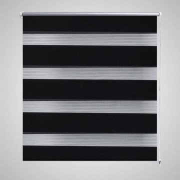 Zebra roló 120 x 175 cm Fekete - utánvéttel vagy ingyenes szállítással