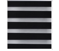 Zebra roló 120 x 175 cm Fekete - utánvéttel vagy ingyenes szállítással