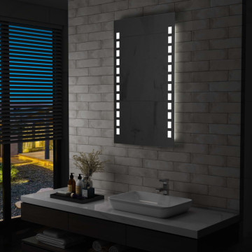 LED-es fürdőszobai falitükör 60 x 100 cm - utánvéttel vagy ingyenes szállítással