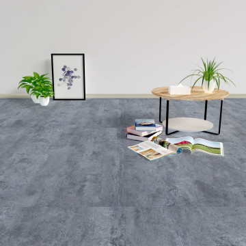 Szürke márványmintás öntapadó PVC padlólapok 5,11 m² - utánvéttel vagy ingyenes szállítással