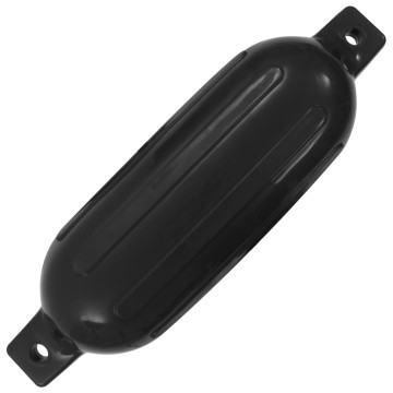 4 darab fekete PVC hajóütköző 58,5 x 16,5 cm - utánvéttel vagy ingyenes szállítással