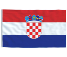 Horvát zászló 90 x 150 cm - utánvéttel vagy ingyenes szállítással
