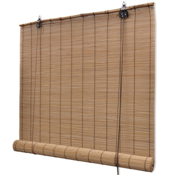 Barna bambuszroló 80 x 220 cm - utánvéttel vagy ingyenes szállítással