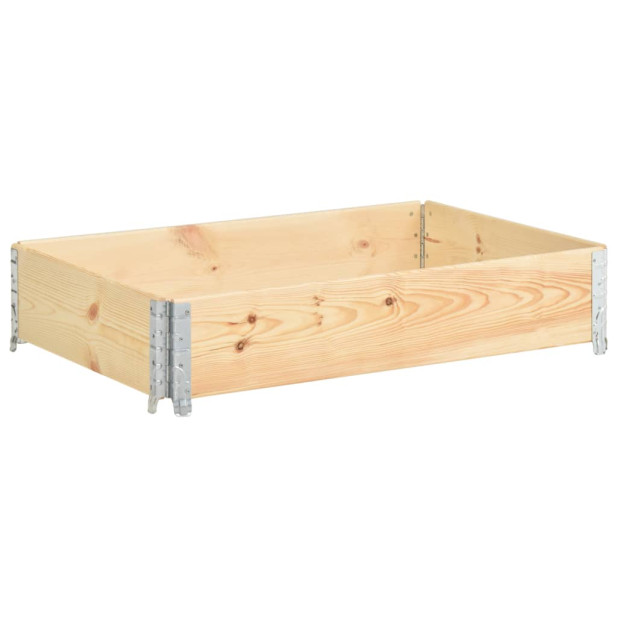 Tömör fenyőfa raklapmagasító 50 x 100 cm - utánvéttel vagy ingyenes szállítással
