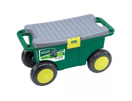 Draper Tools 60852 zöld kerti szerszámoskocsi és ülőke 56x27,2x30,4 cm - utánvéttel vagy ingyenes szállítással